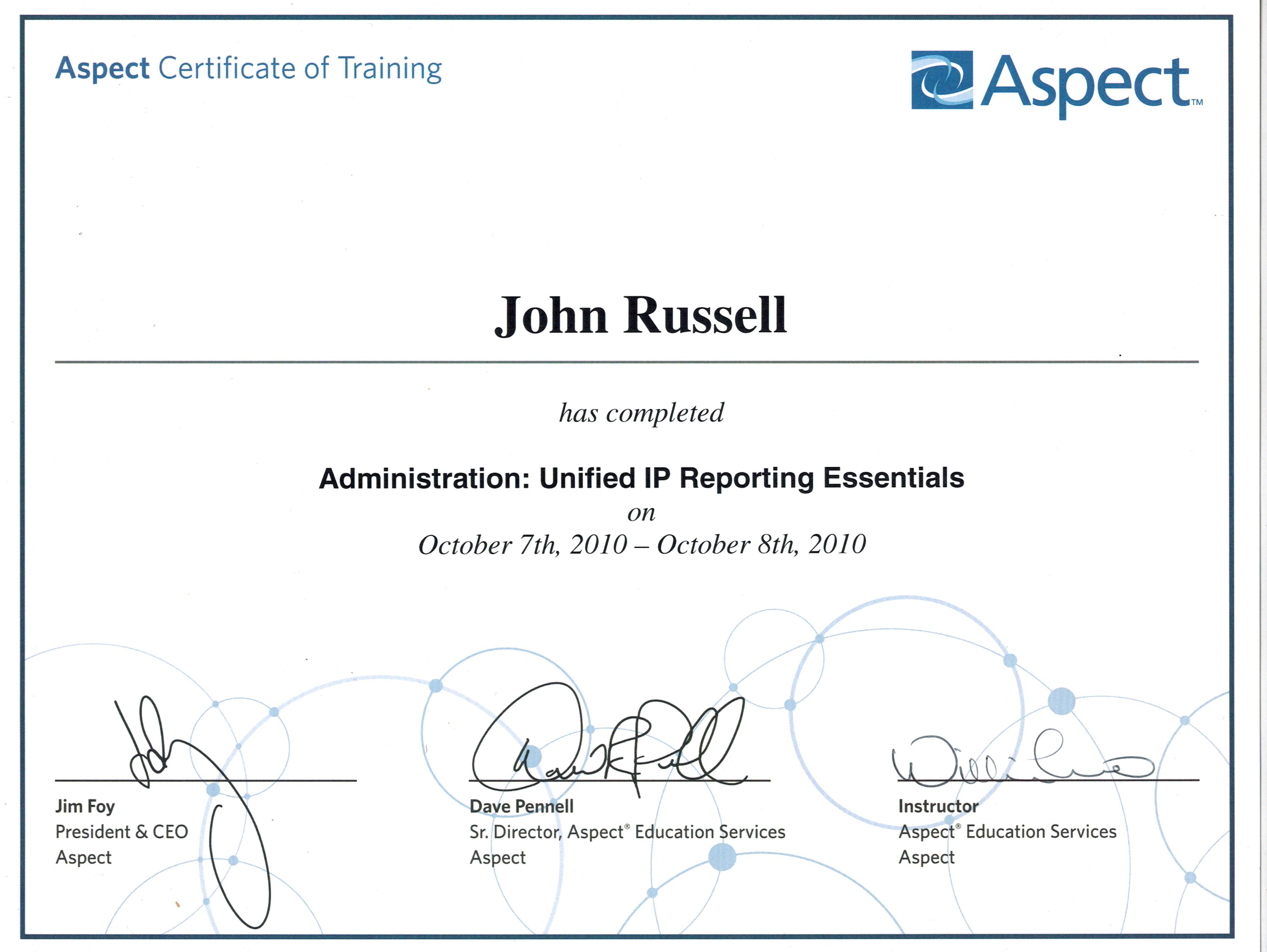 Certificate image